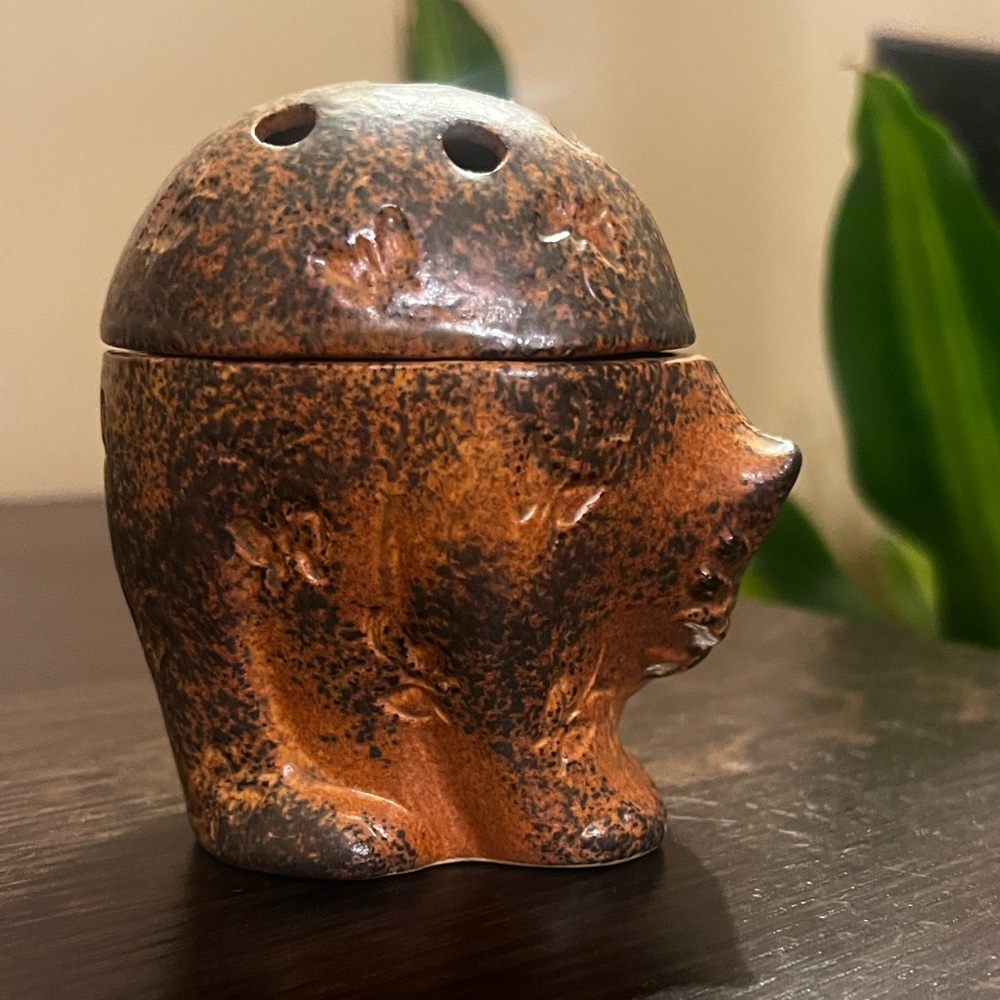 Vintage Ceramic Cat Pottery Incense Burner Retro Boho - Picture 5 of 11